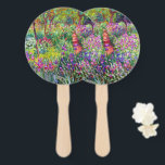 Der Iris-Garten von Claude Monet Schlüsselanhänger Fächer<br><div class="desc">Bitte besuchen Sie mein Geschäft für mehr interessantes Design und mehr Farbwahl. => zazzle.com/colorfulworld*</div>