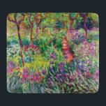 Der Iris-Garten von Claude Monet Schneidebrett<br><div class="desc">Der Iris-Garten von Claude Monet.
Besuchen Sie bitte meinen Laden für interessanteres Design und mehr Farbwahl => zazzle.com/colorfulworld*</div>