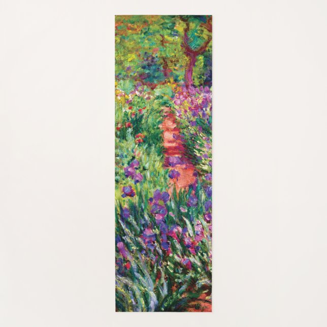 Der Iris-Garten von Claude Monet Yogamatte (Vorderseite)