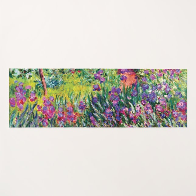 Der Iris-Garten von Claude Monet Yogamatte (Vorderseite (Horizontal))