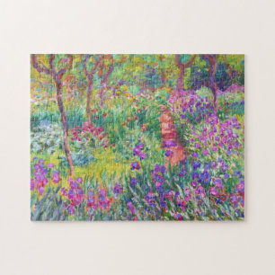 Der Iris-Garten von Giverny Claude Monet belebt Puzzle
