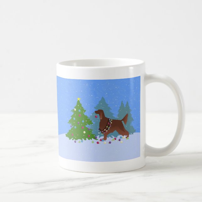 Der irische Baum im Wald Kaffeetasse (Rechts)