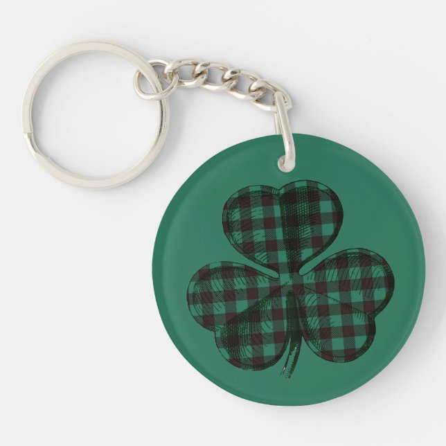Der irische St. Patrick's Day Schlüsselanhänger (Vorderseite)
