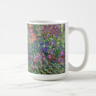 Der Irisgarten in Giverny von Claude Monet Kaffeetasse