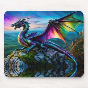 Der irritierende Drache bewacht sein Land Mousepad