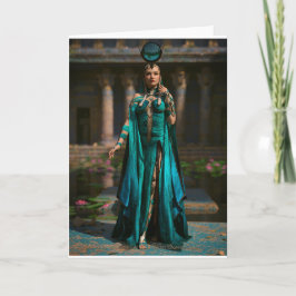 Der ISIS-Tempel Feiertagskarte