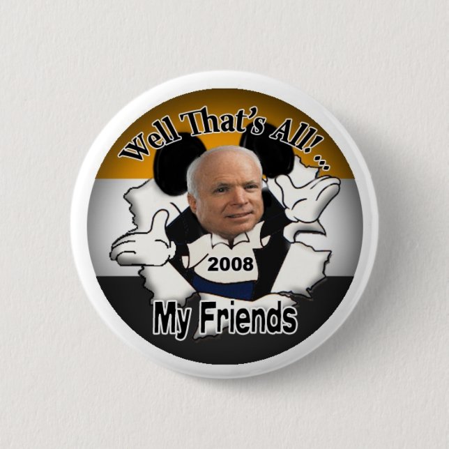 Der ist alle meine Freunde Button (Vorderseite)