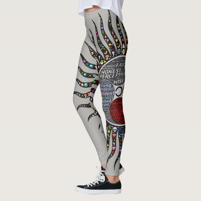 Der ist ich! leggings (Links)