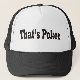 Der ist Poker Truckerkappe