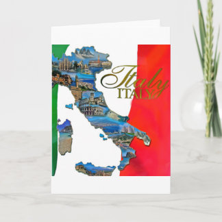 Der italienische "Boot" Karte