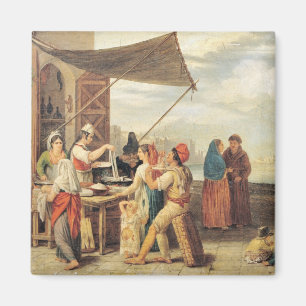 Der italienische Markt Magnet