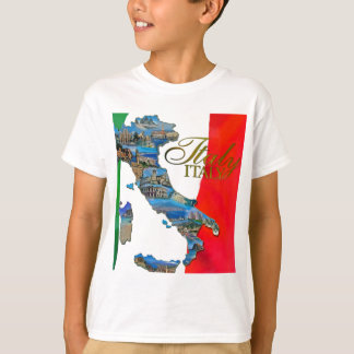 Der italienische "Stiefel " T-Shirt