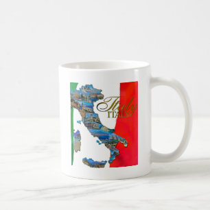 Der italienische "Stiefel " Tasse