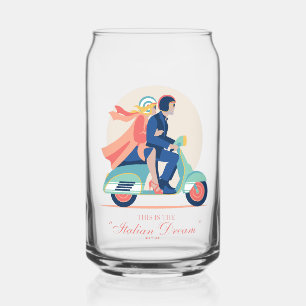 Der italienische Traum - der weiße Lotus Dosenglas