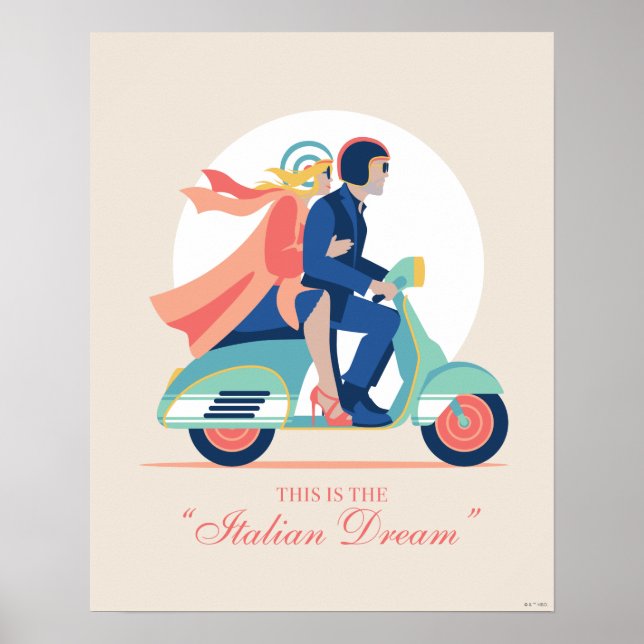 Der italienische Traum - der weiße Lotus Poster (Vorne)