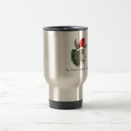Der italienische Weihnachtsesel Reisebecher