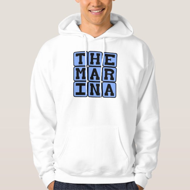 Der Jachthafen, San Francisco District Hoodie (Vorderseite)