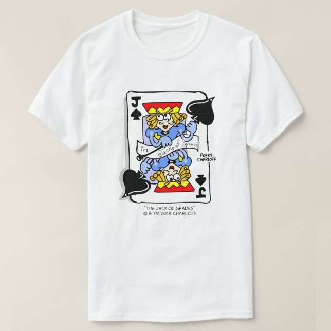 Der Jack des Spaten-T - Shirt (Design vorne)