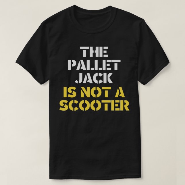 Der Jack ist kein Scooter  T-Shirt (Design vorne)