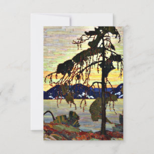 Der Jack Pine, eine Vintage Landschaft Kanadas