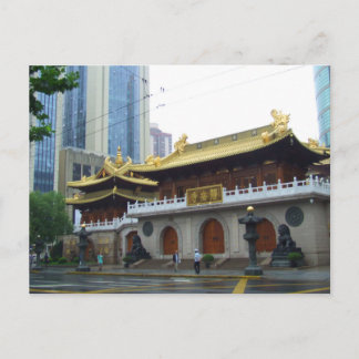 Der Jade-Tempel Postkarte