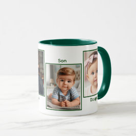 Der Jäger Grüne der Vierer-Familie wird individuel Tasse