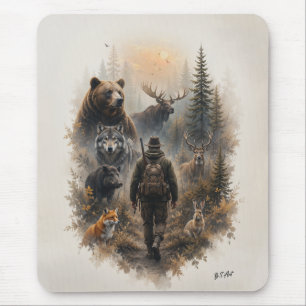 Der Jäger, In die wilde Stille Mousepad
