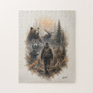 Der Jäger, In die wilde Stille Puzzle