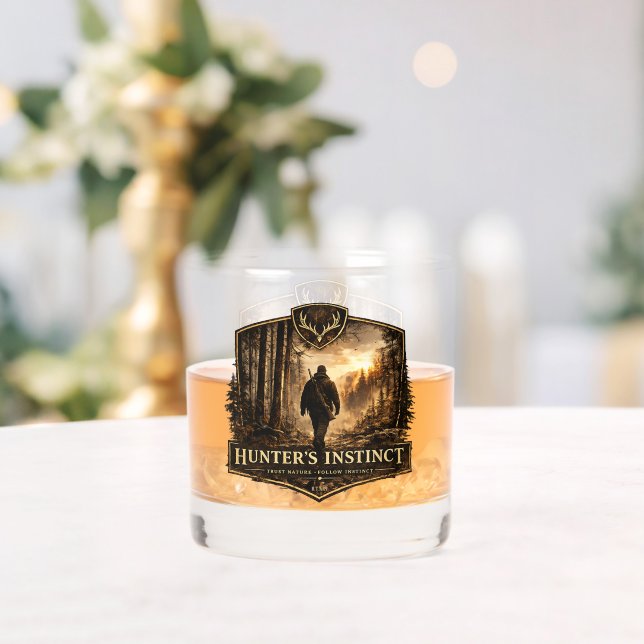 Der Jäger, In die wilde Stille  Whiskyglas (Insitu (Hochzeit))