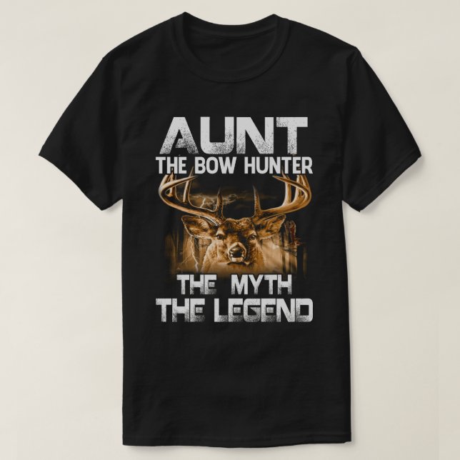 Der Jäger jagt den Mythos der Legende T-Shirt (Design vorne)