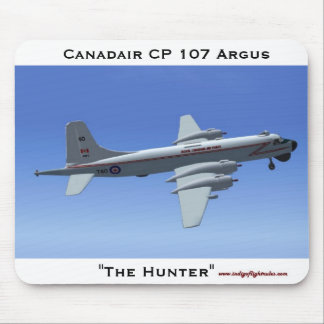 Der Jäger, Mausunterlage Canadair CPs 107 Argus Mousepad