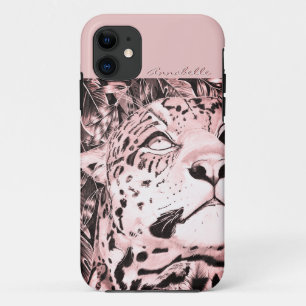 Der Jaguar (pink) Case-Mate iPhone Hülle