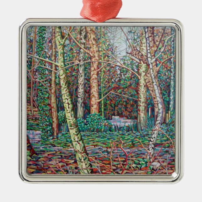 Der Januar-Weg Ornament Aus Metall (Vorne)