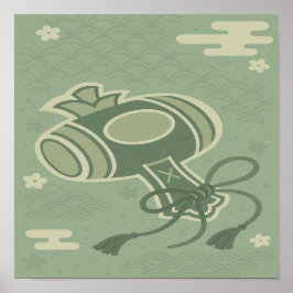 Der japanische Charme ∣ das glückliche Ballet der Poster