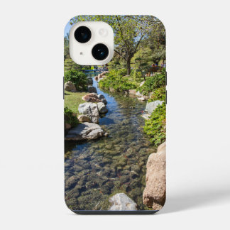 Der japanische Freundschaftsgarten iPhone 14 Hülle