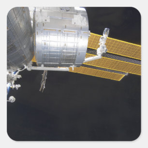 Der japanische Kibo-Komplex 2 Quadratischer Aufkleber