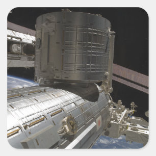 Der japanische Kibo-Komplex Quadratischer Aufkleber