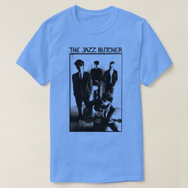 Der Jazz-Metzger T-Shirt (Design vorne)