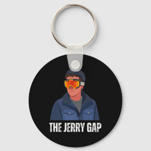 Der Jerry Gap Skis Funny Skifahren Witz Berg Humo Schlüsselanhänger