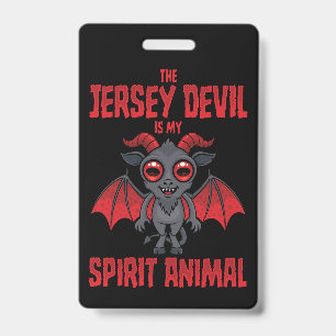 Der Jersey Devil ist mein Seelentier Ausweis