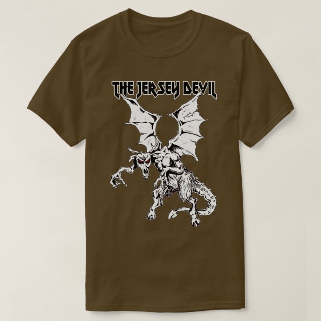 Der Jersey-Teufel 1 T-Shirt (Design vorne)