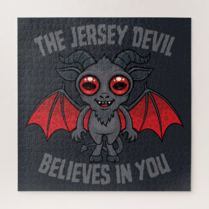 Der Jersey-Teufel glaubt an dich Puzzle