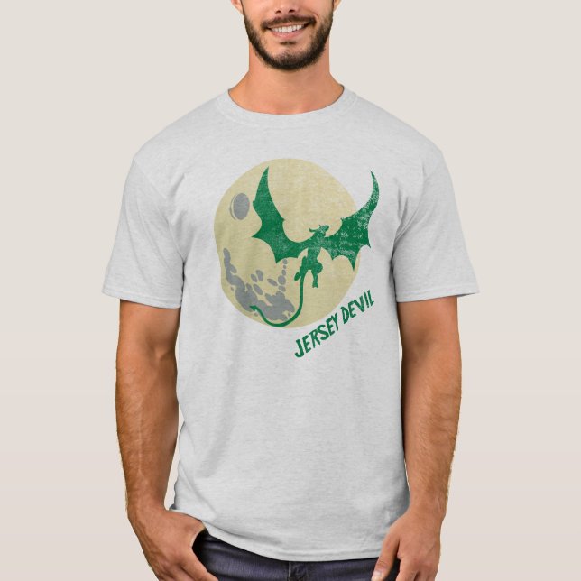Der Jersey-Teufel T-Shirt (Vorderseite)