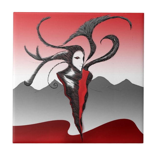 Der Jester Fliese (Vorderseite)