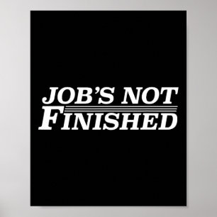 Der Job ist nicht fertig - Bysketbyll Poster