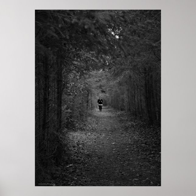 Der Jogger Poster (Vorne)