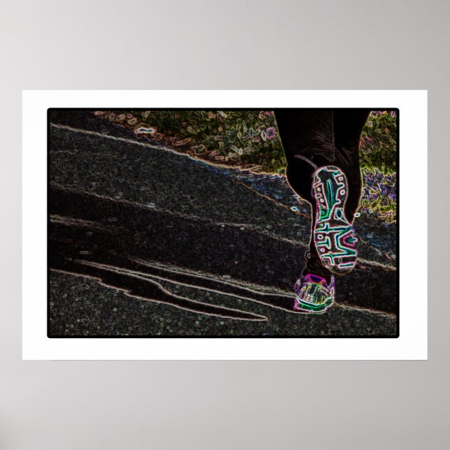 Der Jogger Poster (Vorne)