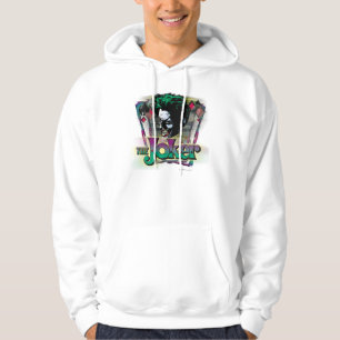 Der Joker - Gesicht und Logo Hoodie