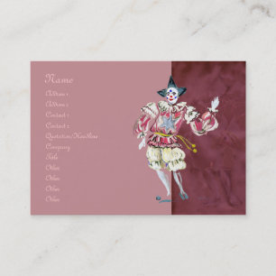 Der Joker im Satz Chubby Visitenkarte