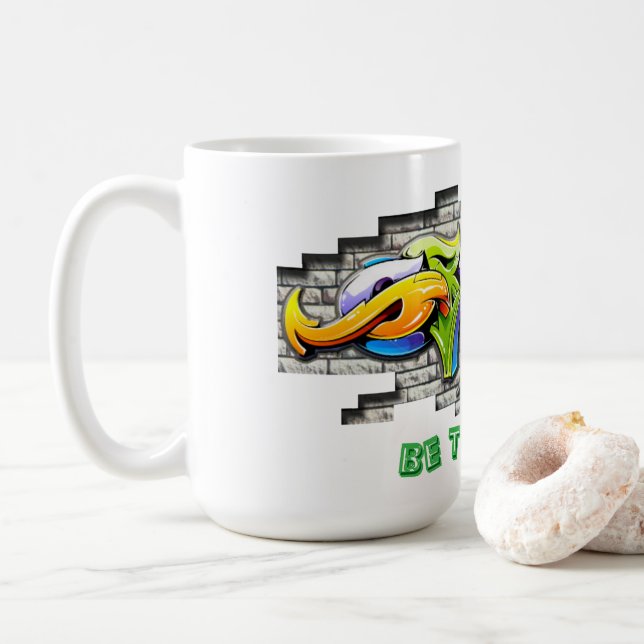 DER JOKER KAFFEETASSE (Mit Donut)